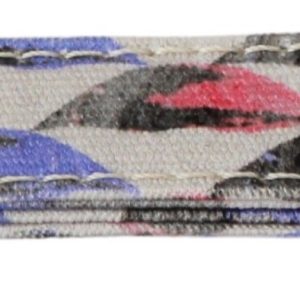 Chic Tri-Color Keychain Accessory