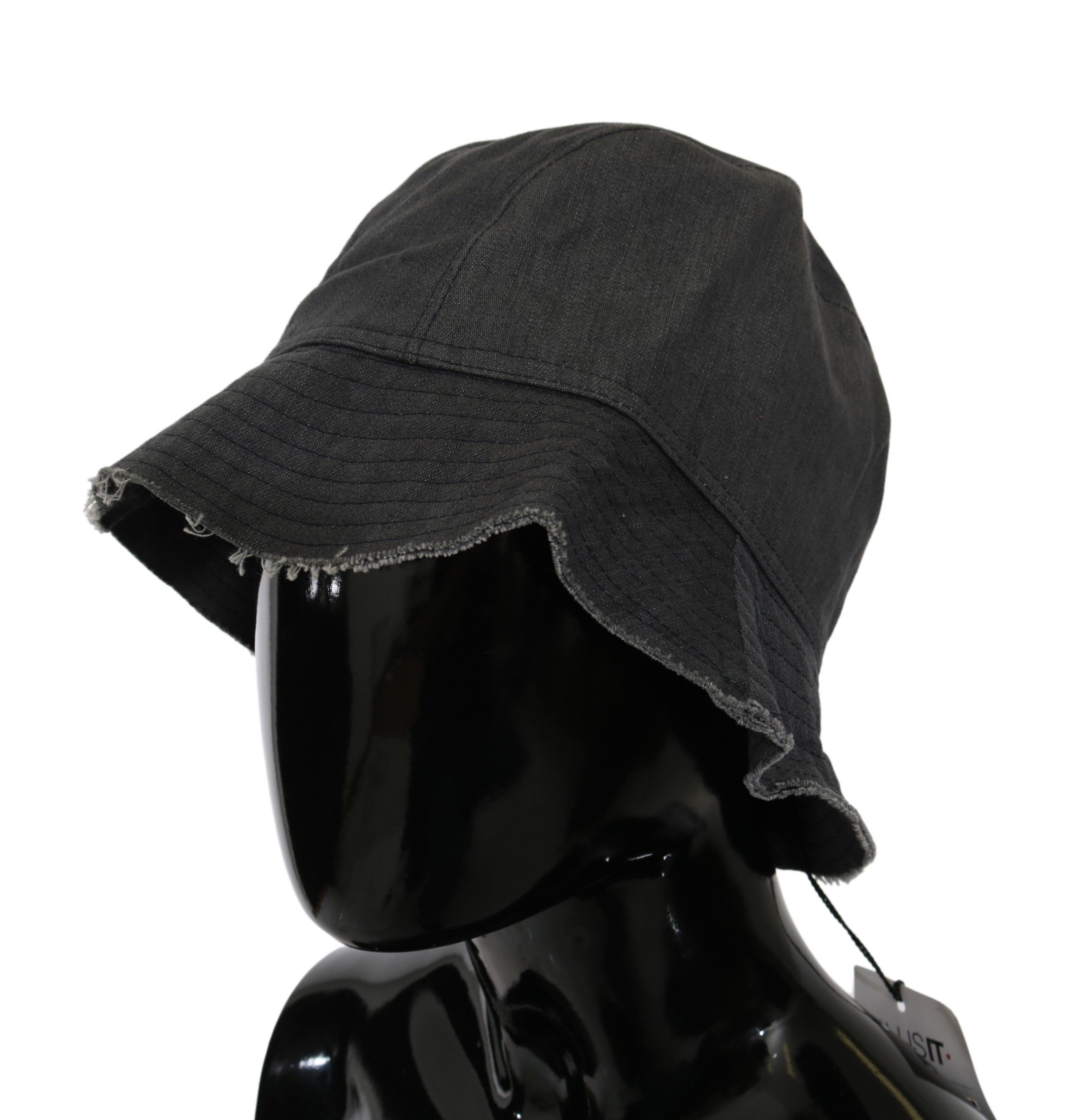 Chic Black Bucket Hat - Timeless Accessory - Image 2