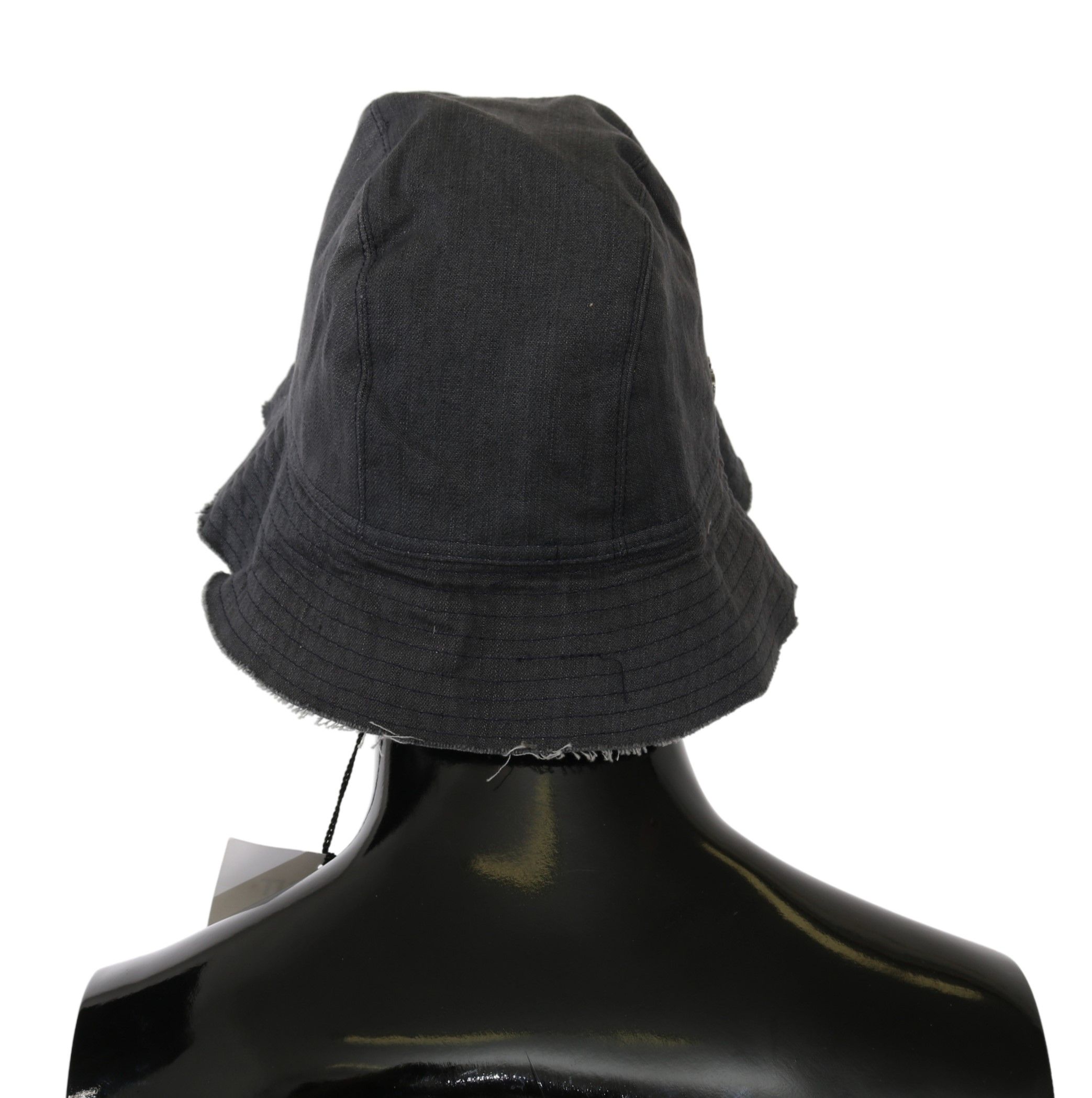 Chic Black Bucket Hat - Timeless Accessory - Image 3