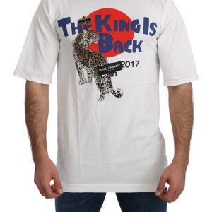 Sleek Leopard Print Slim Fit Tee