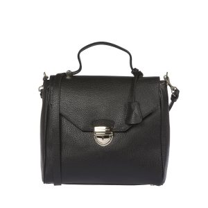 Embossed Leather Elegance Handbag