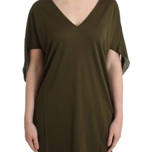 Emerald Elegance Rayon Blouse
