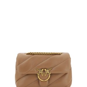 Elegant Quilted Calf Leather Shoulder Bag