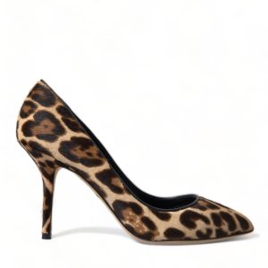 Exquisite Leopard Print Stiletto Pumps