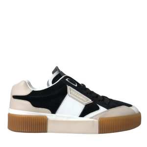 Multicolor MIAMI Leather Low Top Sneakers Shoes