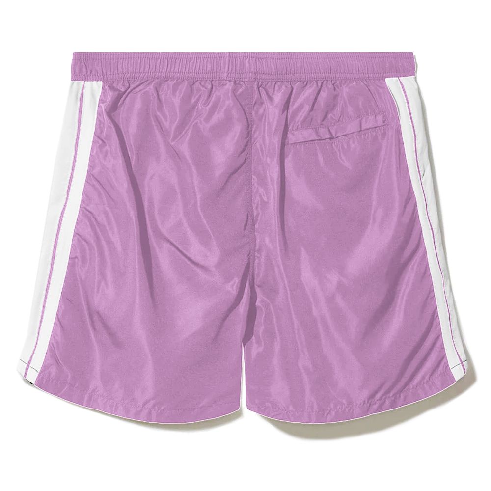 Purple Polyester Men's Swim Trunk - Image 2