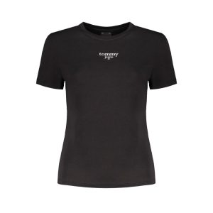 Black Cotton Tops & T-Shirt
