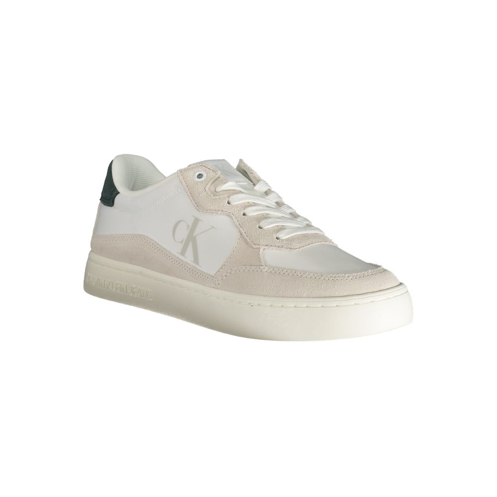 White Leather Men Sneaker - Image 2