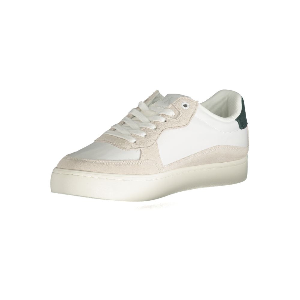 White Leather Men Sneaker - Image 3