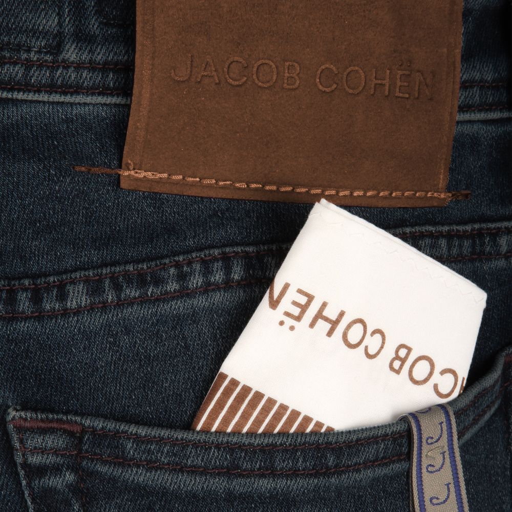Blue Cotton Men's Slim Fit Jean - Image 3