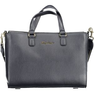 Chic Blue Two-Handle City Tote