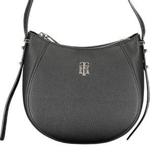Sleek Adjustable Shoulder Bag with Logo