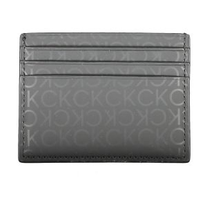 Sleek Black Polyethylene Card Holder