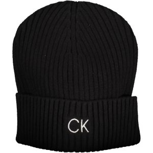 Black Cotton Men Cap