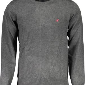 Elegance in Motion: Long-Sleeved Embroidered Sweater