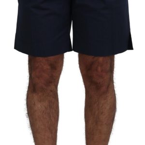 Elegant Blue Chino Shorts