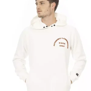 White Cotton Men Sweater