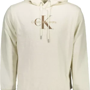 Elegant White Hooded Sweater