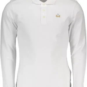 Elegant Slim Fit Long-Sleeved Polo Shirt