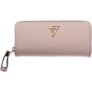 Sleek Pink Polyethylene Men's Wallet