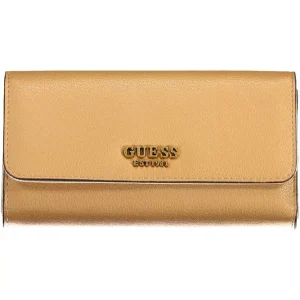 Elegant Beige Polyethylene Women's Wallet