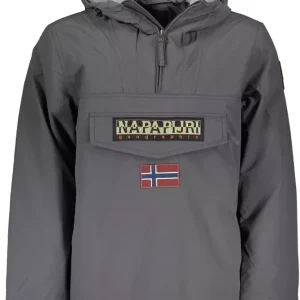 Eco-Conscious Gray Rainforest Jacket
