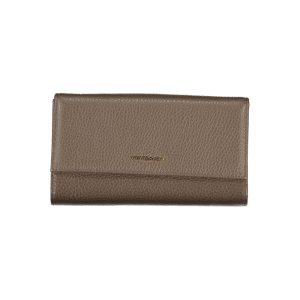 Elegant Double Compartment Leather Wallet