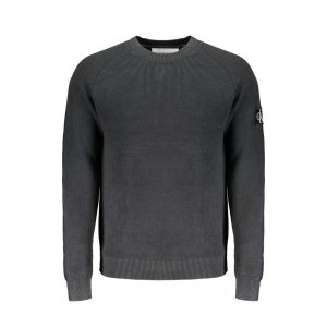 Black Cotton Sweater